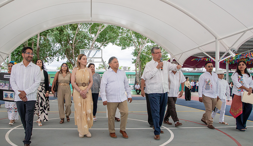 Handover of rehabilitated and expanded “Demetrio Rivero Triay” Primary School takes place in Kanasín, Yucatan